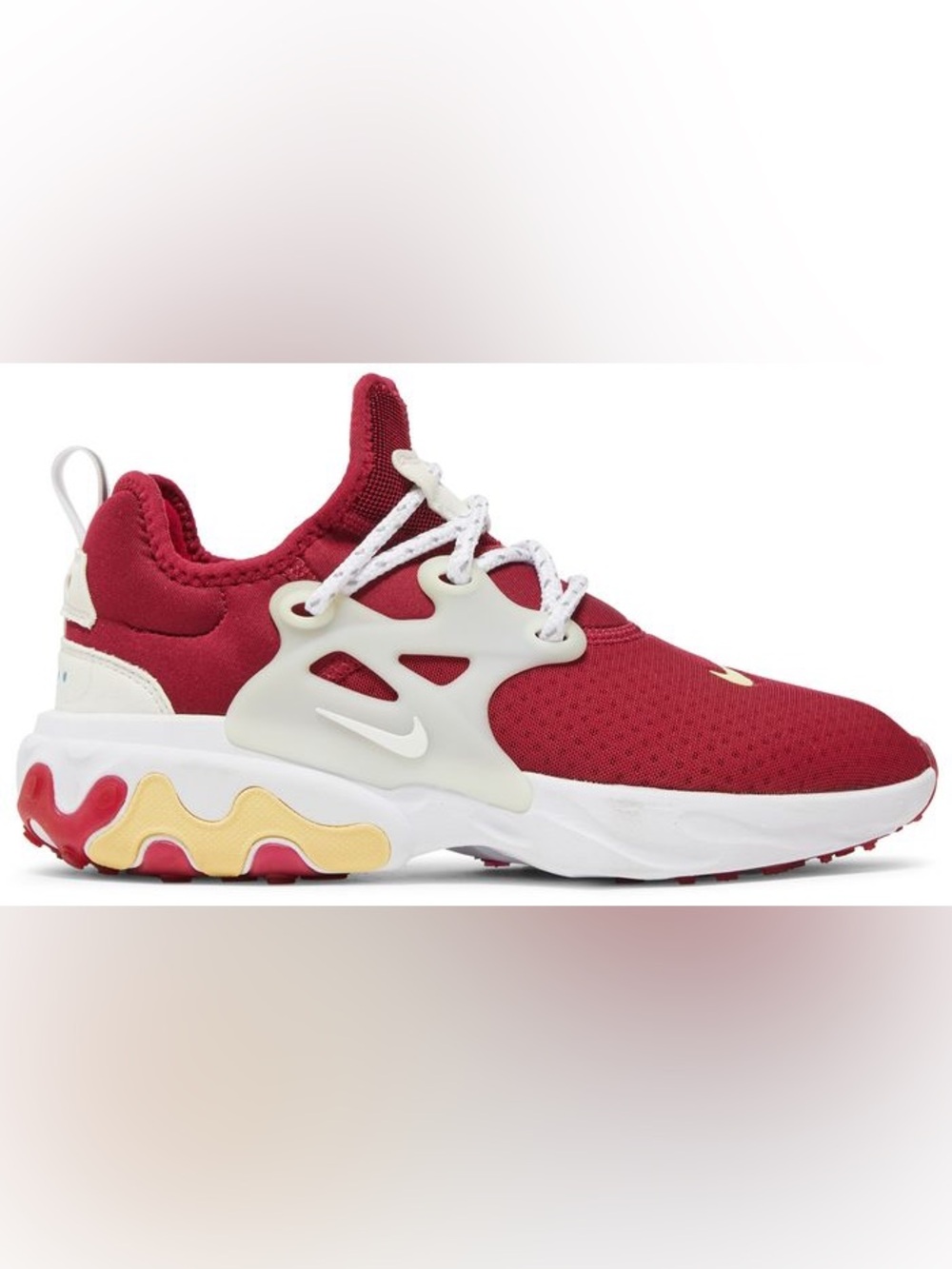 Nike Women’s React Presto 'Noble Red' size 10 - Picture 3 of 11